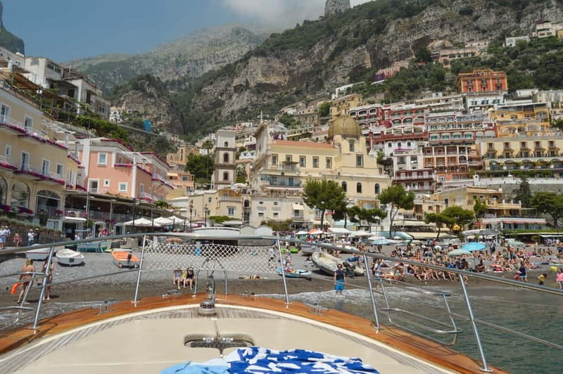 From Sorrento: Amalfi Coast Small Group Boat Day Tour - Leaving Marina Piccola and passing Punta Campanella