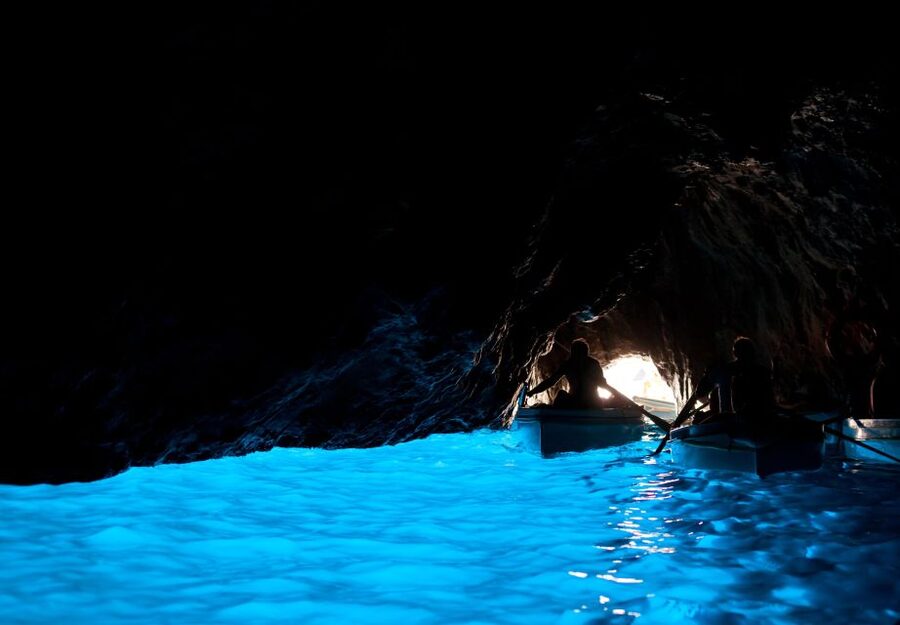 From Sorrento: Capri and Blue Grotto Half-Day Boat Tour - From Parcheggio Comunale Achille Lauro to the Sorrento Coast