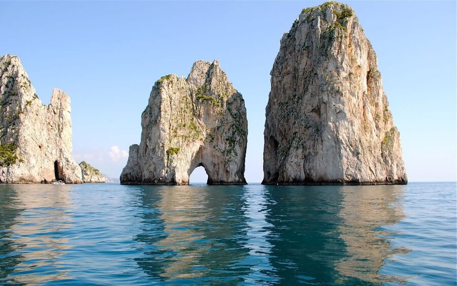 From Sorrento: Capri and Positano Private Day Cruise - Leaving Sorrento for Punta Lagno and Punta Campanella
