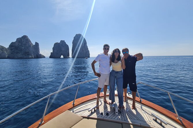 From Sorrento: Capri & Blue Grotto Boat Day Tour Up to 8 People - Reaching the Blue Grotto