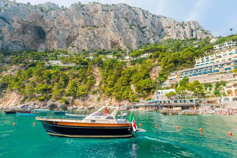 From Sorrento: Capri Boat Cruise with Swimming and Prosecco - Key points to know before booking