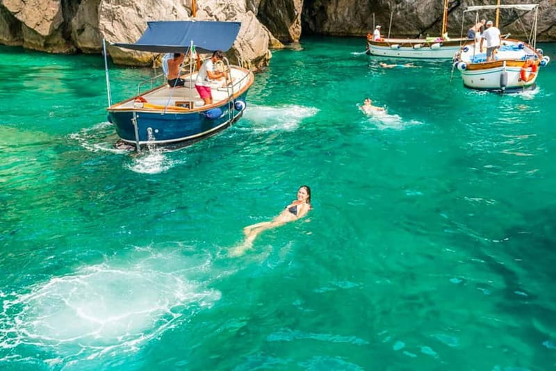 From Sorrento: Capri Boat Cruise with Swimming and Prosecco - Why this Capri cruise works so well
