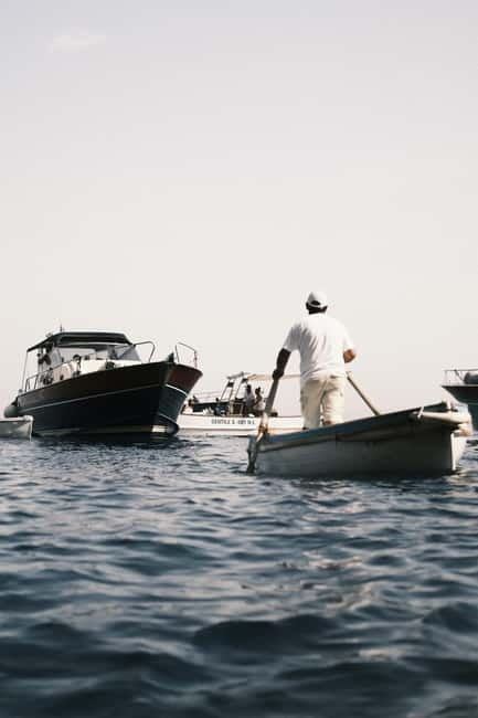 From Sorrento: Capri Boat Cruise with Swimming and Prosecco - What the $153.10 price really covers