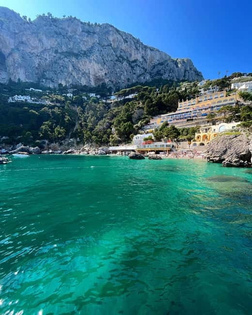 From Sorrento: Capri Boat Tour with Blue Grotto Visit - Seeing Capri from Salto di Tiberio to the White Grotto