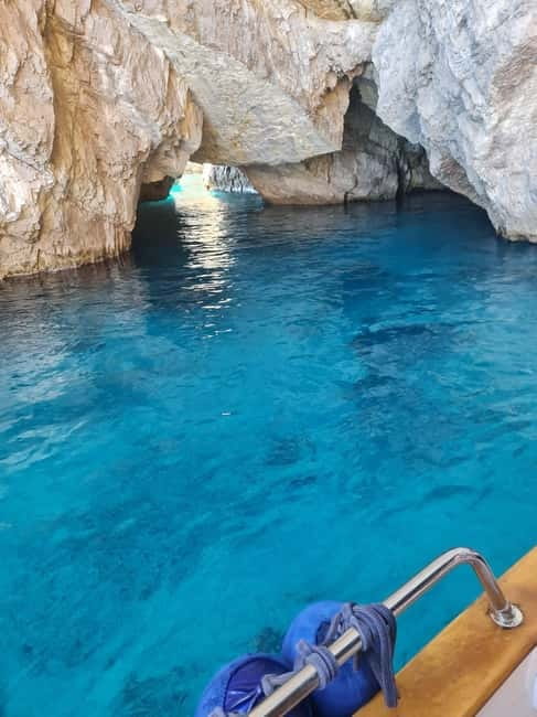 From Sorrento: Capri Boat Tour with Blue Grotto Visit - From the Green Grotto to Punta Carena