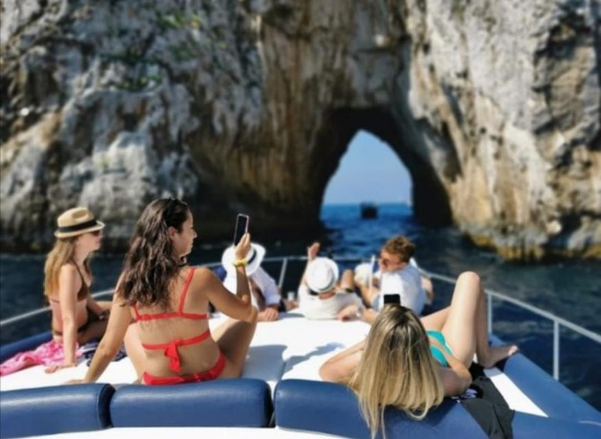 From Sorrento: Capri Boat Trip with City Visit & Swim Stops - Setting out from Marina Piccola in Sorrento