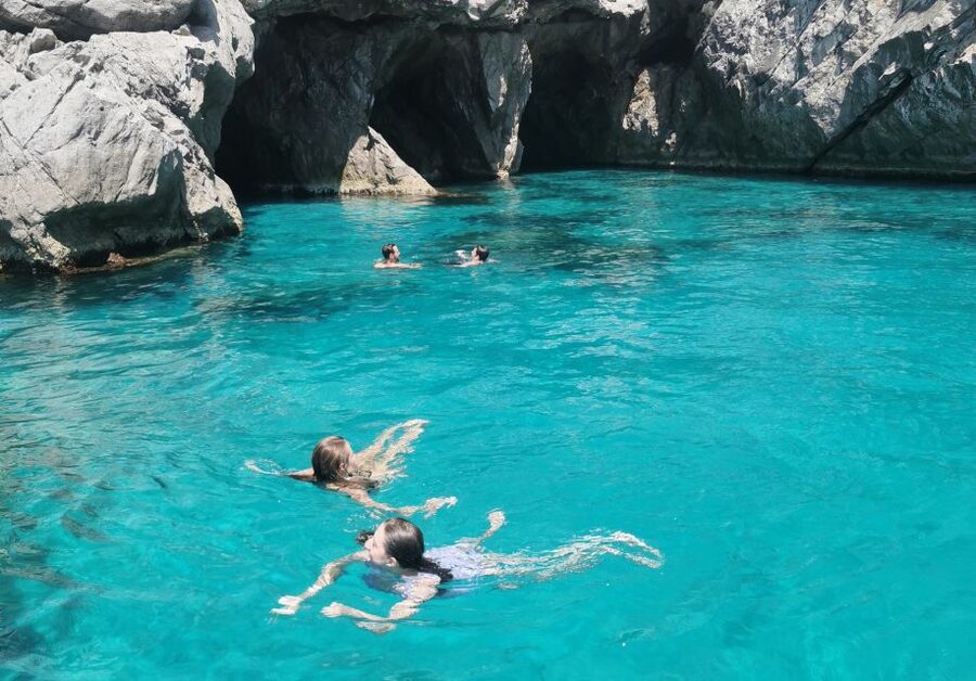 From Sorrento: Capri Boat Trip with City Visit & Swim Stops - What lunch includes, and what it does not