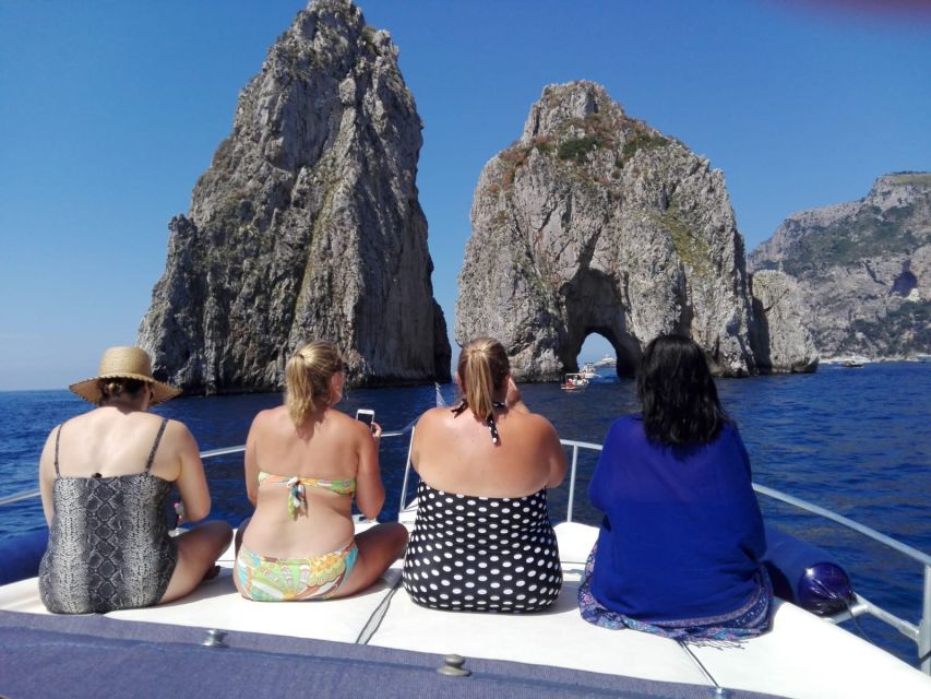 From Sorrento: Capri Boat Trip with Snorkeling and Drinks - Useful preparation for an eight-hour day