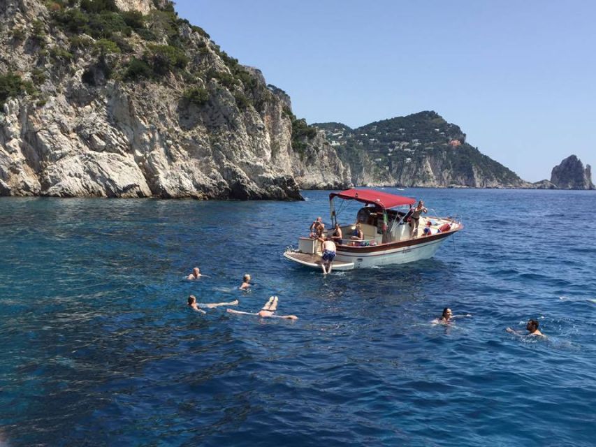 From Sorrento: Capri Guided Boat Tour - Key points to know before booking