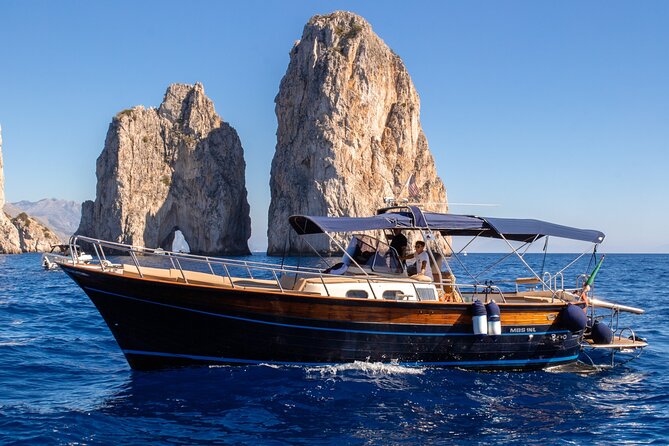 From Sorrento: Capri Small-Group Boat Tour with 4 Hours ashore - The Faraglioni, Capri’s famous sea stacks