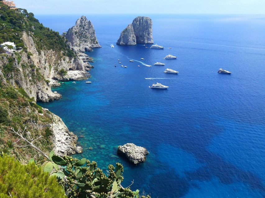 From Sorrento: Fishing in Capri with Lunch - Cruising around Capri and swimming in clear water