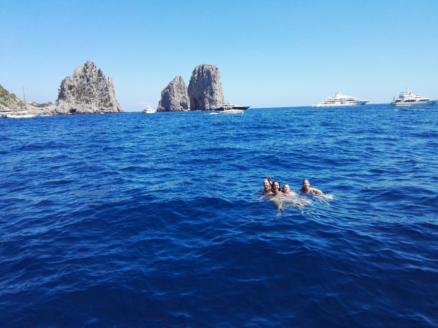 From Sorrento: Fishing in Capri with Lunch - Free time on Capri after the boat activities