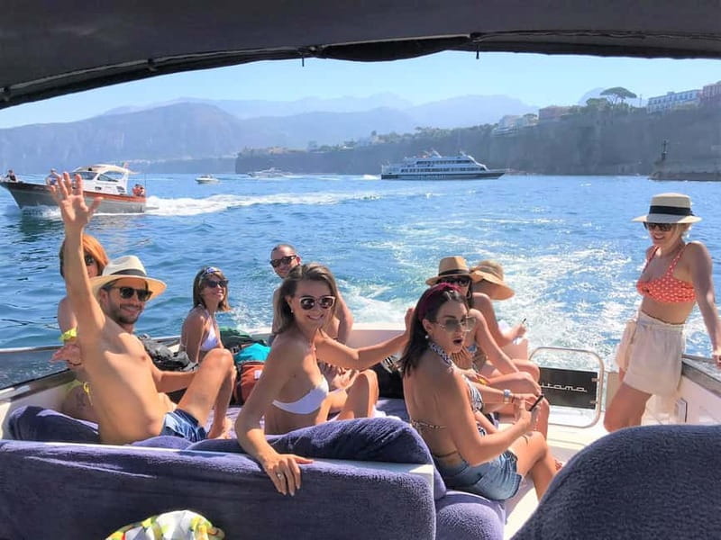 From Sorrento: Full-Day Boat Tour to Capri with Drinks - Queen Giovanna’s Baths and the final limoncello