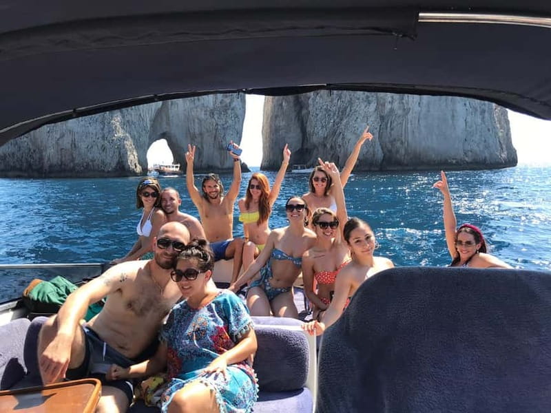 From Sorrento: Full-Day Boat Tour to Capri with Drinks - Food, drinks, and what to pack