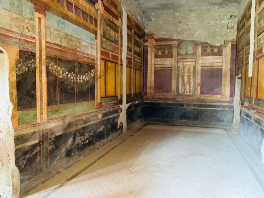 From Sorrento: Full-Day Pompeii & Wine Tasting Tour - Pompeii in two hours with an authorized guide
