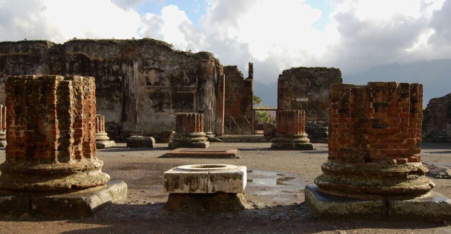 From Sorrento: Herculaneum and Pompeii Group Excursion - Pompeii, where an entire Roman town was left in place