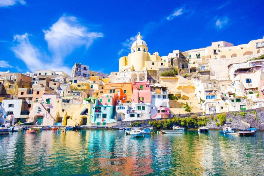 From Sorrento: Ischia and Procida Boat Tour - Ischia begins at Maronti Beach