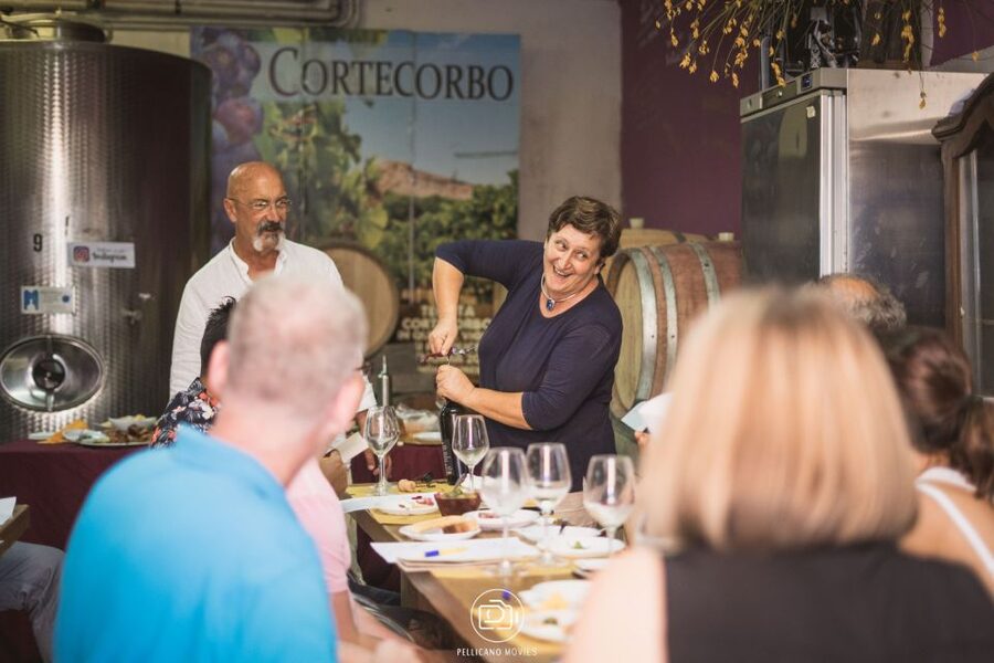From Sorrento & Naples: Cortecorbo Wine & Cooking Experience - Walking the Cortecorbo vineyards with Antonio
