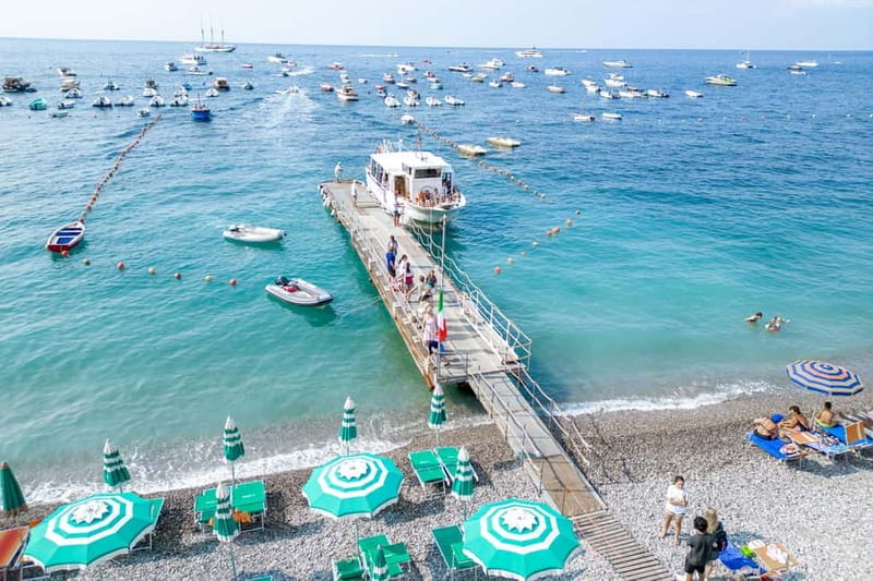 From Sorrento/Nerano: Amalfi and Positano Boat Tour - Amalfi: three hours for churches, lunch, and the beach