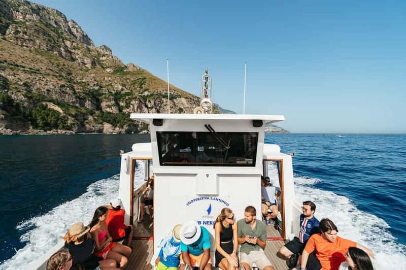 From Sorrento/Nerano: Amalfi and Positano Boat Tour - Boat comfort, group size, and crew