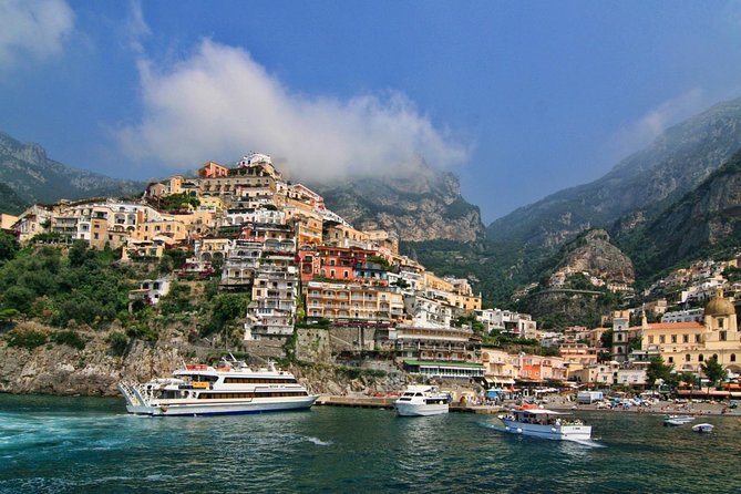 From Sorrento or Positano: Amalfi Coast Private Boat VIP Tour - Roman ruins at Bagni della Regina Giovanna