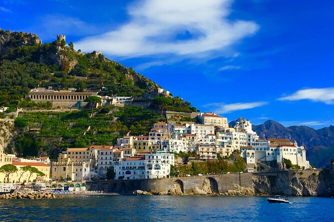 From Sorrento or Positano: Amalfi Coast Private Boat VIP Tour - Leaving Sorrento beside Marina Grande