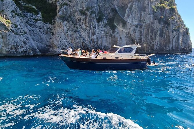 From Sorrento or Positano: Capri Island Private Boat VIP Tour - Lighthouses, Bourbon forts, and the Green Grotto