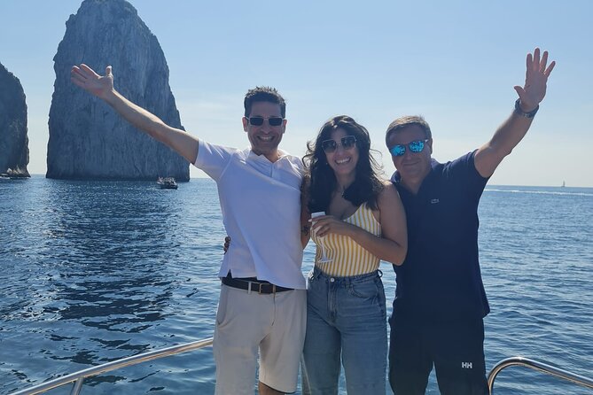 From Sorrento or Positano: Capri Island Private Boat VIP Tour - Three hours on Capri, or more time at sea
