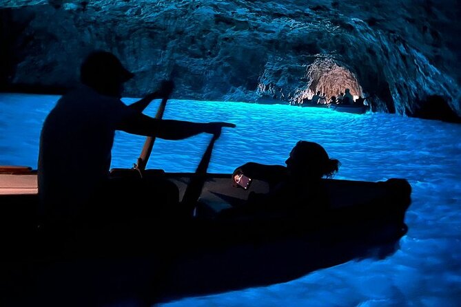 From Sorrento or Positano: Capri Island Private Boat VIP Tour - Swimming from the boat, with towels and masks ready
