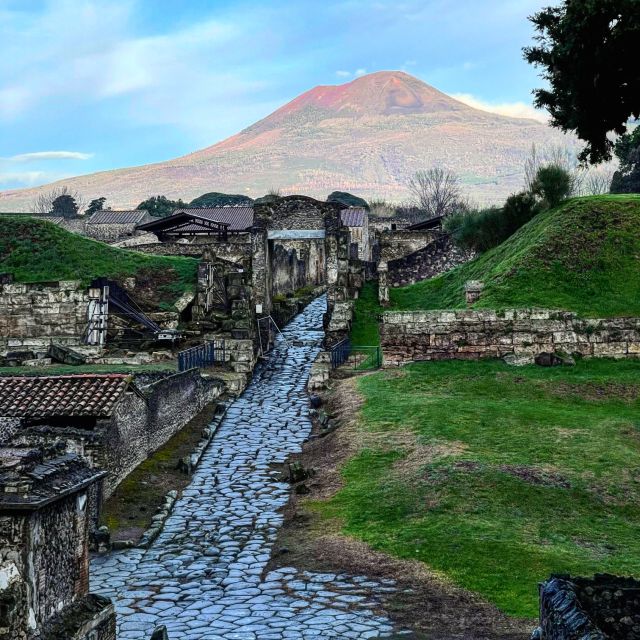 From Sorrento: Pompeii and Vesuvius Skip-the-Line Tour - Pompeii with an archaeological guide