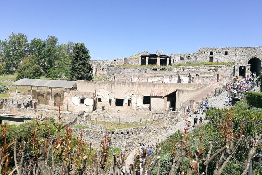 From Sorrento: Pompeii and Vesuvius Tour - The 45-minute transfer to Vesuvius