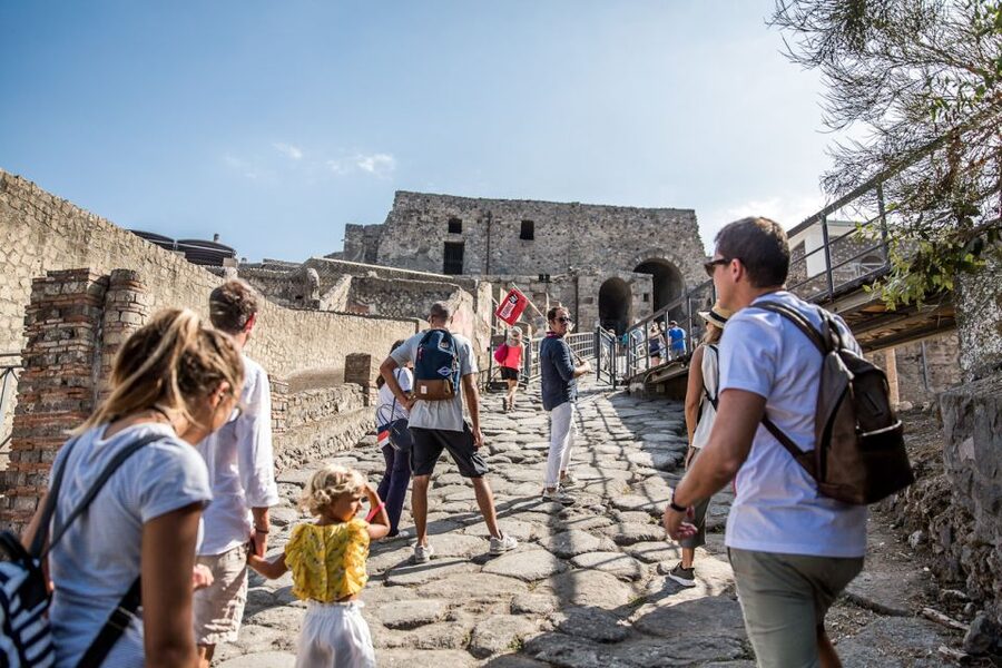 From Sorrento: Pompeii Half-Day Skip-the-Line Tour - Baths, bakeries, and public life