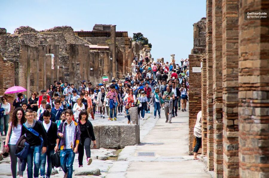 From Sorrento: Pompeii Ruins All-inclusive Guided Tour - The Forum and Temple of Jupiter