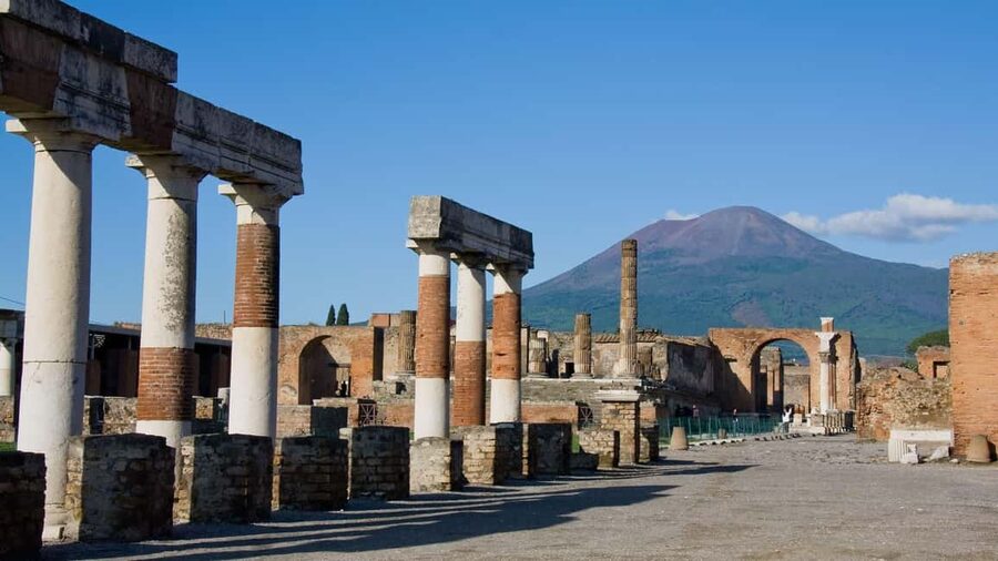 From Sorrento: Pompeii with an Archaeological Guide & Ticket - The Large Theatre and the Temple of Apollo