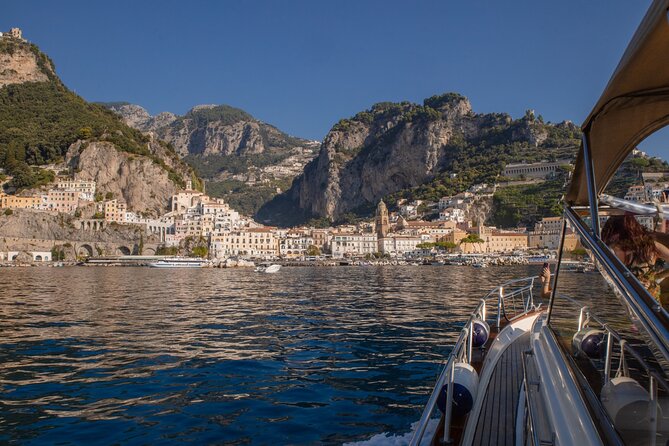 From Sorrento: Positano & Amalfi Coast Small-Group Boat Day Tour - Swimming and snorkeling in coastal water