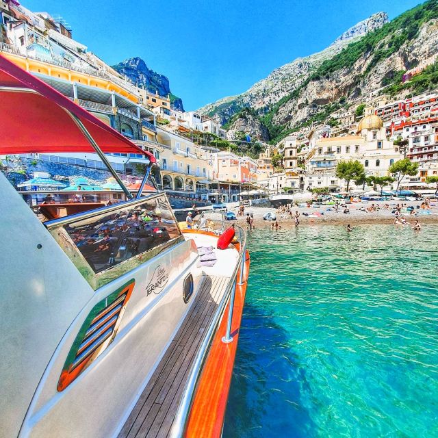 From Sorrento: Positano and Amalfi Boat Trip with Transfer - Pickup from Sorrento and boarding the boat