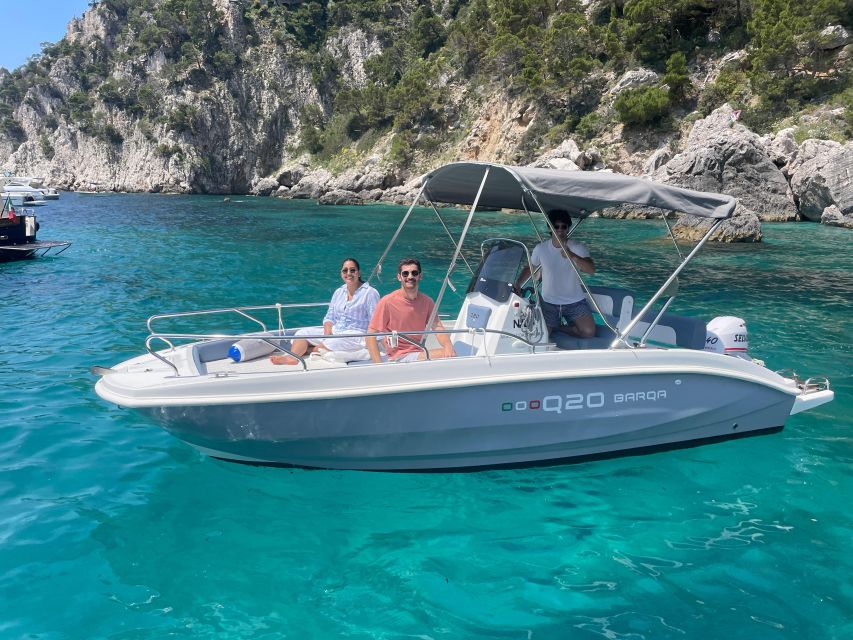 From Sorrento: Private Capri tour & Blue Grotto - Queen Giovanna’s Baths and the Sorrento coast