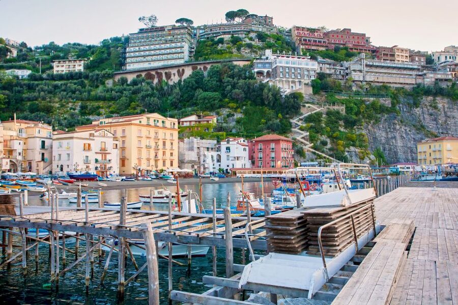 From Sorrento: Round-Trip Ferry Ticket to Capri and Positano - Eighty-five minutes in Positano