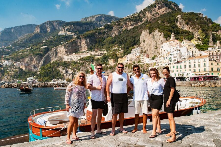 From Sorrento: Small-Group Amalfi Coast Boat Tour - Amalfi: 90 minutes beside the old maritime republic