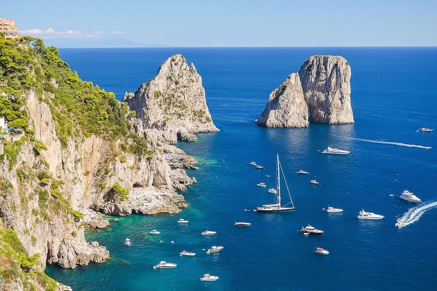 From Sorrento to Capri and Positano: Private Boat Tour - Meeting at the marina and returning to Sorrento
