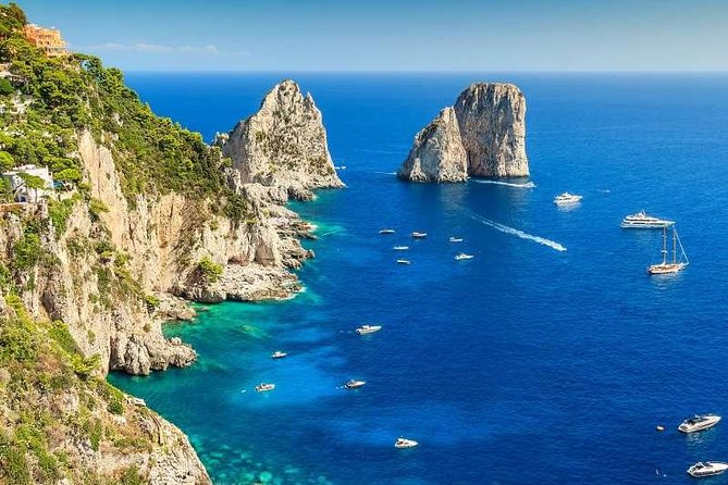 Full capri - The Green Grotto for swimming and snorkeling