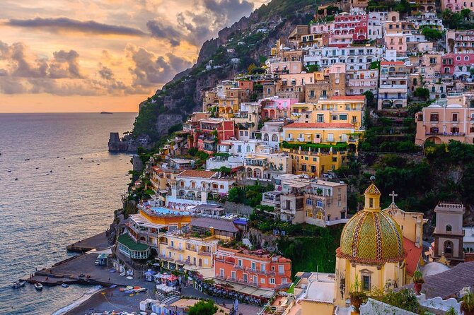 Full-Day Amalfi Coast Experience from Sorrento, Naples or Salerno - Positano: steep lanes and lemon-colored souvenirs