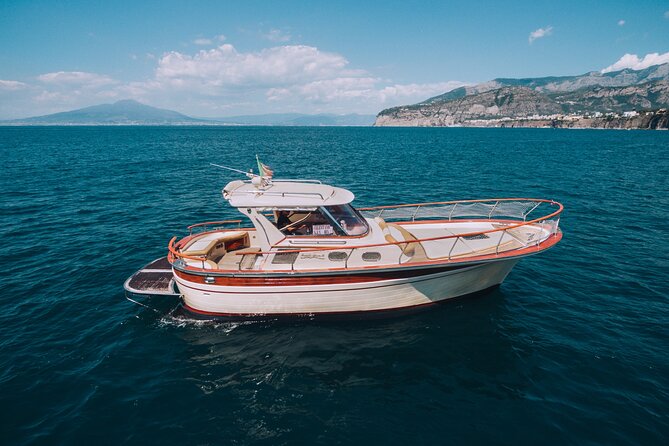 Full-Day Amalfi Coast Private Boat Tour from Sorrento or Positano - Leaving Sorrento along the western coast