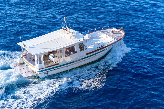 Full Day Capri Island Cruise from Praiano, Positano or Amalfi - Villa Malaparte and the Natural Arch
