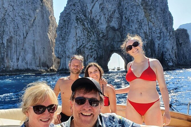 Full Day Private Boat Tour to Capri from Sorrento Coast - La Piazzetta and three hours in Capri town