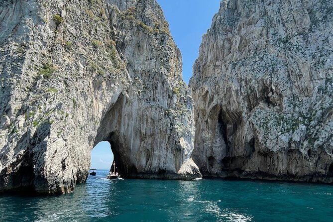 Full day private boat tour to the Island of Capri - The Faraglioni, Capri’s great photo stop