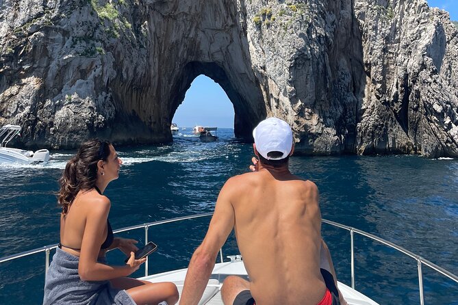 Full day private boat tour to the Island of Capri - The Blue Grotto, famous but optional