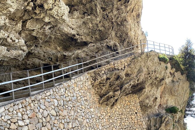Full-Day Private Capri, Anacapri & Blue Grotto Tour from Sorrento - The Gardens of Augustus and the Faraglioni view