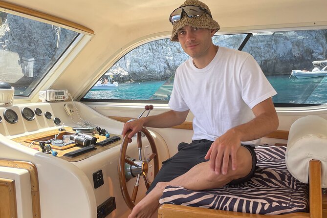 Full-Day Private Guided Boat Tour in Capri - Snacks, drinks, and a GoPro on board