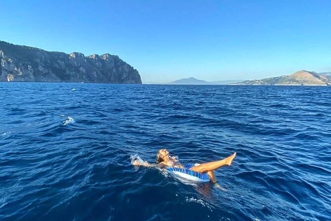 Full Day Private Guided Boat Tour of the Capri Coast - Punta Carena and the western end of Capri